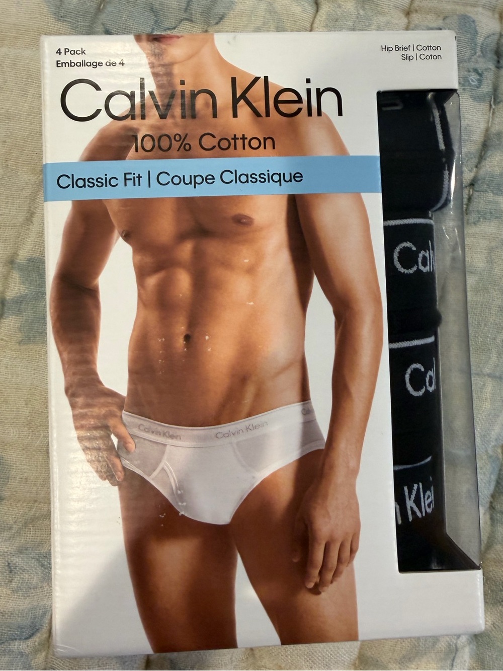 Calvin Klein White Classic Fit Cotton Briefs – 4 Pack * BRAND NEW UNOPENED*